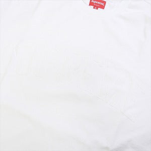 SUPREME シュプリーム 19AW Chenille Arc Logo S/S Top White Tシャツ 白 Size 【S】 【新古品・未使用品】 20801386