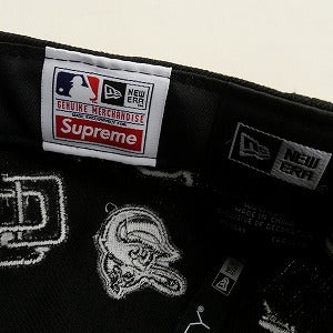 SUPREME シュプリーム ×MLB エムエルビー 20SS New Era BOXロゴニューエラキャップ 黒 Size 【7　1/2(L)】 【新古品・未使用品】 20801393