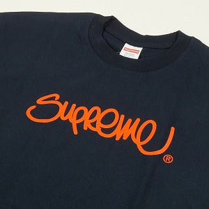 SUPREME シュプリーム 22SS Handstyle Tee Navy Tシャツ 紺 Size 【S】 【新古品・未使用品】 20801398