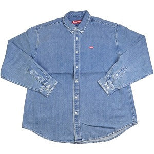 SUPREME シュプリーム 23AW Small Box Shirt Denim 長袖シャツ インディゴ Size 【S】 【新古品・未使用品】 20801409