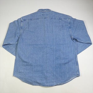 SUPREME シュプリーム 23AW Small Box Shirt Denim 長袖シャツ インディゴ Size 【S】 【新古品・未使用品】 20801409