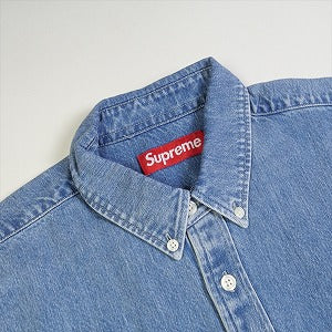 SUPREME シュプリーム 23AW Small Box Shirt Denim 長袖シャツ インディゴ Size 【S】 【新古品・未使用品】 20801409