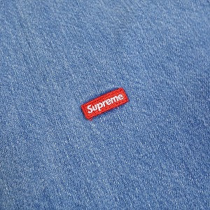 SUPREME シュプリーム 23AW Small Box Shirt Denim 長袖シャツ インディゴ Size 【S】 【新古品・未使用品】 20801409