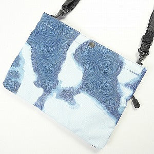 SUPREME シュプリーム ×THE NORTH FACE 21AW Bleached Denim Print Shoulder Bag Indigo ショルダーバッグ 青 Size 【フリー】 【新古品・未使用品】 20801442