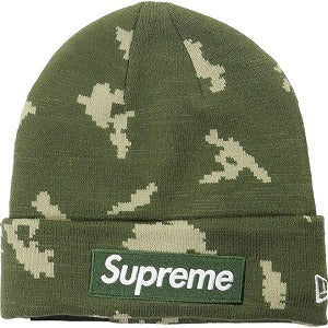 SUPREME シュプリーム 21AW New Era Box Logo Beanie Green BOXロゴビーニー 緑 Size 【フリー】 【新古品・未使用品】 20801443