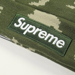 SUPREME シュプリーム 21AW New Era Box Logo Beanie Green BOXロゴビーニー 緑 Size 【フリー】 【新古品・未使用品】 20801443