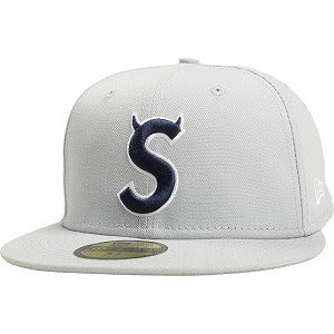 SUPREME シュプリーム 22AW S Logo New Era Grey ニューエラキャップ 灰 Size 【7　1/2(L)】 【新古品・未使用品】 20801447