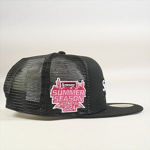 SUPREME シュプリーム 24SS Box Logo Mesh Back New Era Black ニューエラキャップ 黒 Size 【7　1/2(L)】 【新古品・未使用品】 20801448