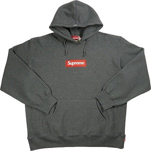 SUPREME シュプリーム 21AW Box Logo Hooded Sweatshirt Dark Charcoal BOXロゴパーカー チャコール Size 【S】 【新古品・未使用品】 20801455