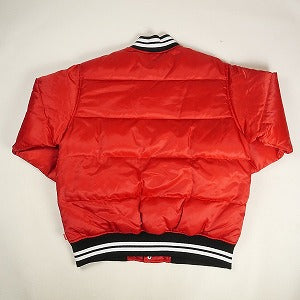 SUPREME シュプリーム 16AW Script Varsity Puffy Jacket Red バーシティジャケット 赤 Size 【S】 【中古品-非常に良い】 20801459