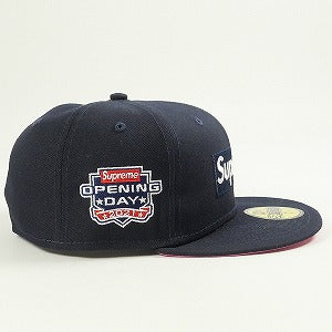 SUPREME シュプリーム 21AW No Comp Box Logo New Era Navy ニューエラキャップ 紺 Size 【7　1/2(L)】 【新古品・未使用品】 20801464