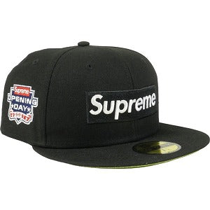 SUPREME シュプリーム 21AW No Comp Box Logo New Era Black ニューエラキャップ 黒 Size 【7　1/2(L)】 【新古品・未使用品】 20801466