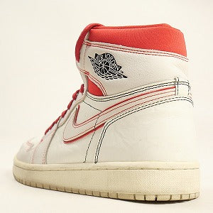 NIKE ナイキ AIR JORDAN 1 RETRO HIGH OG Sail/University Red 555088-160 スニーカー 白赤 Size 【27.0cm】 【中古品-良い】 20801483