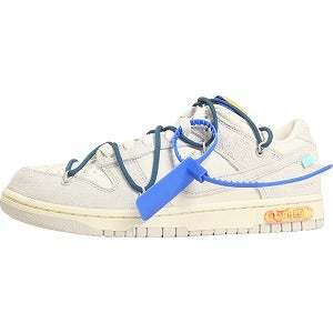 OFF WHITE オフホワイト ×NIKE DUNK LOW 1 OF 50 "16" SAIL/NEUTRAL GREY-NIGHTSHADE DJ0950-111 スニーカー 白灰 Size 【27.0cm】 【新古品・未使用品】 20801496