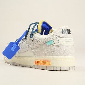 OFF WHITE オフホワイト ×NIKE DUNK LOW 1 OF 50 "16" SAIL/NEUTRAL GREY-NIGHTSHADE DJ0950-111 スニーカー 白灰 Size 【27.0cm】 【新古品・未使用品】 20801496