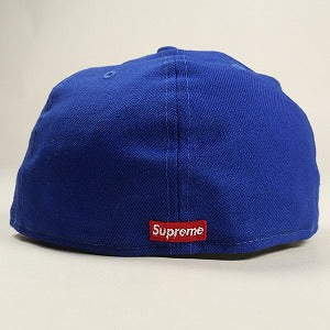 SUPREME シュプリーム 18AW Classic Script New Era Royal ニューエラキャップ 青 Size 【7　1/2(L)】 【中古品-良い】 20801505