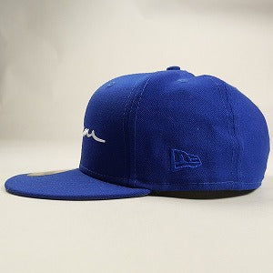 SUPREME シュプリーム 18AW Classic Script New Era Royal ニューエラキャップ 青 Size 【7　1/2(L)】 【中古品-良い】 20801505