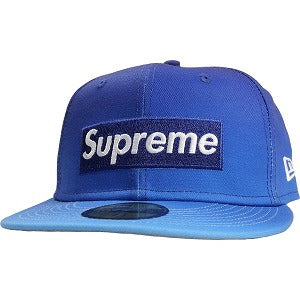 SUPREME シュプリーム 23SS Gradient Box Logo New Era Blue ニューエラキャップ 青 Size 【7　1/2(L)】 【中古品-ほぼ新品】 20801510