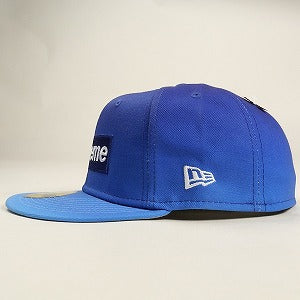 SUPREME シュプリーム 23SS Gradient Box Logo New Era Blue ニューエラキャップ 青 Size 【7　1/2(L)】 【中古品-ほぼ新品】 20801510