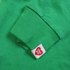 HUMAN MADE ヒューマンメイド 23AW HEART L/S T-SHIRT GREEN ロンT HM25CS046 緑 Size 【L】 【新古品・未使用品】 20801548