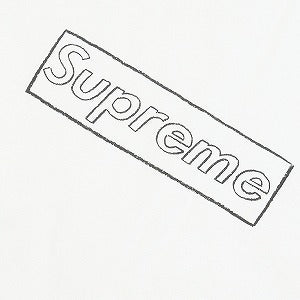 SUPREME シュプリーム 21SS KAWS Chalk Logo Tee White Tシャツ 白 Size 【S】 【新古品・未使用品】 20801551