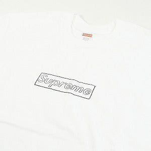 SUPREME シュプリーム 21SS KAWS Chalk Logo Tee White Tシャツ 白 Size 【S】 【新古品・未使用品】 20801551