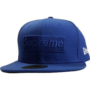 SUPREME シュプリーム 14AW Tonal Box Logo New Era Capニューエラキャップ 青 Size 【7　1/2(L)】 【新古品・未使用品】 20801559