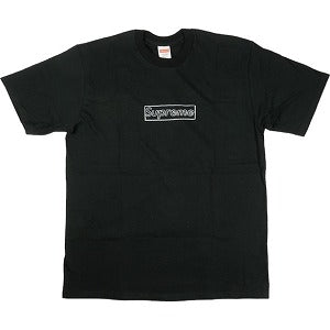 SUPREME シュプリーム 21SS KAWS Chalk Logo Tee White Tシャツ 黒 Size 【S】 【新古品・未使用品】 20801560