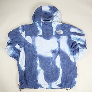 SUPREME シュプリーム ×THE NORTH FACE 21AW Bleached Denim Print Mountain Jacket Indigo ジャケット 青 Size 【M】 【中古品-良い】 20801573