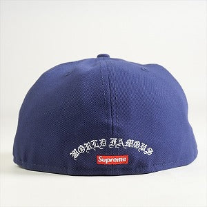 SUPREME シュプリーム 24SS Gold Cross S Logo New Era Light Navy キャップ 紺 Size 【7　1/2(L)】 【新古品・未使用品】 20801578