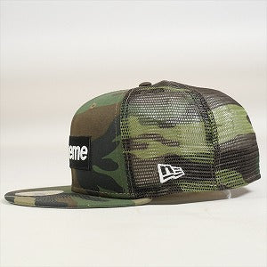 SUPREME シュプリーム 24SS Box Logo Mesh Back New Era Woodland Camo ニューエラキャップ 緑 Size 【7　5/8(XL)】 【新古品・未使用品】 20801584