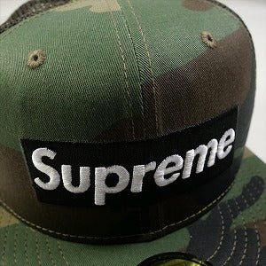 SUPREME シュプリーム 24SS Box Logo Mesh Back New Era Woodland Camo ニューエラキャップ 緑 Size 【7　5/8(XL)】 【新古品・未使用品】 20801584