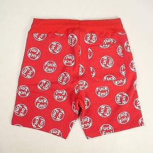 SUPREME シュプリーム 14AW Fuck' Em Sweatshort ショーツ 赤 Size 【S】 【新古品・未使用品】 20801587