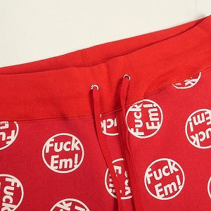 SUPREME シュプリーム 14AW Fuck' Em Sweatshort ショーツ 赤 Size 【S】 【新古品・未使用品】 20801587