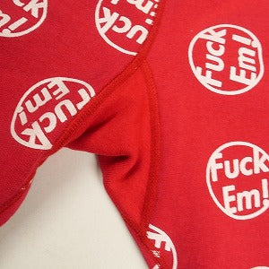 SUPREME シュプリーム 14AW Fuck' Em Sweatshort ショーツ 赤 Size 【S】 【新古品・未使用品】 20801587