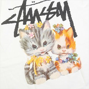 STUSSY ステューシー 23SS KITTENS TEE WHITE Tシャツ 白 Size 【XL】 【新古品・未使用品】 20801619