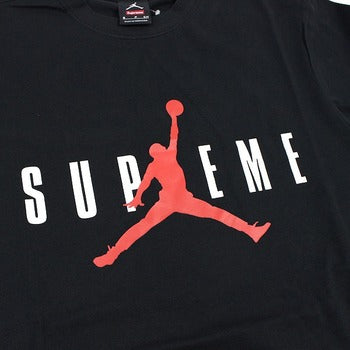 SUPREME シュプリーム ×NIKE ナイキ Jordan 15AW Jordan Tee Black Tシャツ 黒 Size 【L】 【新古品・未使用品】 20801647