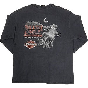 VINTAGE ヴィンテージ HARLEY DAVIDSON 2011 IOWA LS TEE ロンT 黒 Size 【L】 【中古品-良い】 20801714