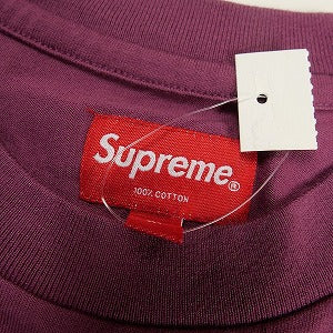 SUPREME シュプリーム 21AW Small Box Tee Plum Tシャツ 紫 Size 【M】 【新古品・未使用品】 20801871