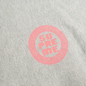 SUPREME シュプリーム 15SS Disrupt Hooded Sweatshirt Gray スウェットパーカー 灰 Size 【L】 【中古品-良い】 20801909