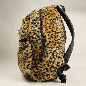 SUPREME シュプリーム 17AW Leopard Fleece Backpack バックパック 茶 Size 【フリー】 【中古品-良い】 20801912