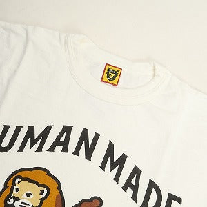 HUMAN MADE ヒューマンメイド ×HBX LION T-SHIRT WHITE ライオンTシャツ HM23TE032 白 Size 【L】 【新古品・未使用品】 20802058