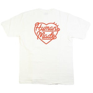 HUMAN MADE ヒューマンメイド 23SS HEART BADGE T-SHIRT WHITE Tシャツ HM26CS002 白 Size 【L】 【新古品・未使用品】 20802067