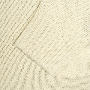 STUSSY ステューシー 24AW SURFMAN ICON COTTON LINEN CREW IVORY セーター アイボリー Size 【S】 【新古品・未使用品】 20802089