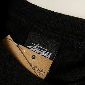 STUSSY ステューシー 24AW KINGPIN TEE PIGMENT DYED BLACK Tシャツ 黒 Size 【S】 【新古品・未使用品】 20802098