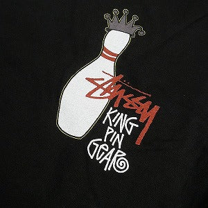 STUSSY ステューシー 24AW KINGPIN TEE PIGMENT DYED BLACK Tシャツ 黒 Size 【S】 【新古品・未使用品】 20802098