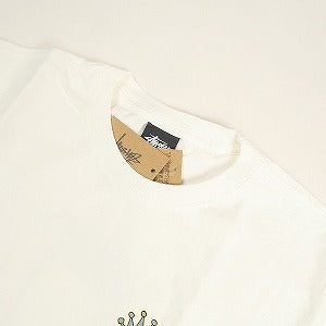 STUSSY ステューシー 24AW KINGPIN TEE PIGMENT DYED NATURAL Tシャツ 白 Size 【S】 【新古品・未使用品】 20802107