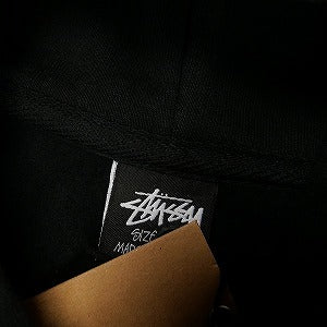 STUSSY ステューシー 24AW KINGPIN ZIP HOODIE BLACK ジップパーカー 黒 Size 【L】 【新古品・未使用品】 20802143