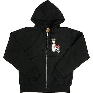 STUSSY ステューシー 24AW KINGPIN ZIP HOODIE BLACK ジップパーカー 黒 Size 【XL】 【新古品・未使用品】 20802144