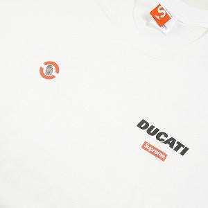 SUPREME シュプリーム ×Ducati 24SS Logos Tee White Tシャツ 白 Size 【L】 【新古品・未使用品】 20802163